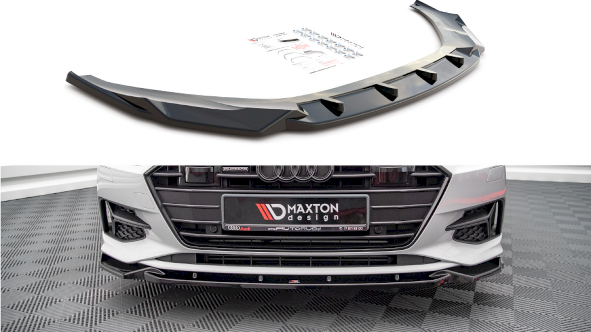 Maxton Design - Aftermarket  FRONT SPLITTER V2 AUDI A7 C8 (2018-)