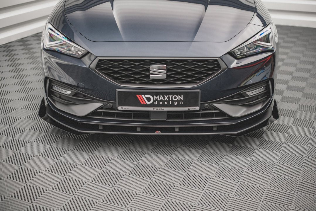 Maxton Design - Aftermarket  STREET PRO FRONT SPLITTER (+FLAPS) SEAT LEON FR MK4 (2020-)