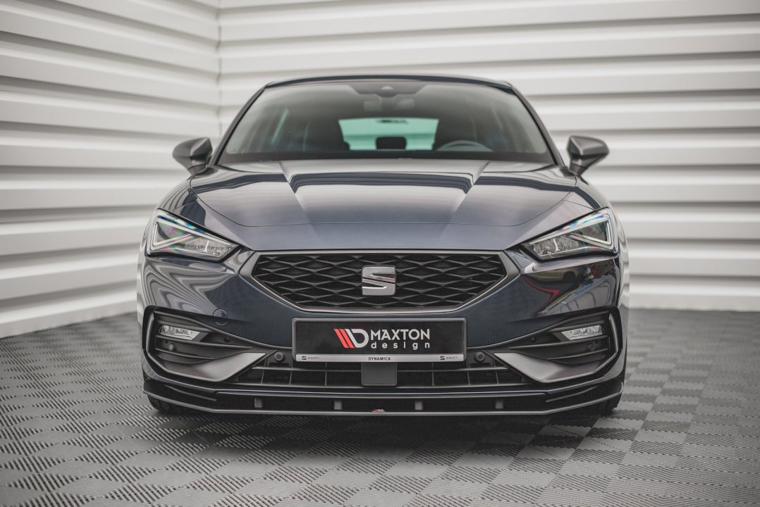 Maxton Design - Aftermarket  STREET PRO FRONT SPLITTER SEAT LEON FR MK4 (2020-)