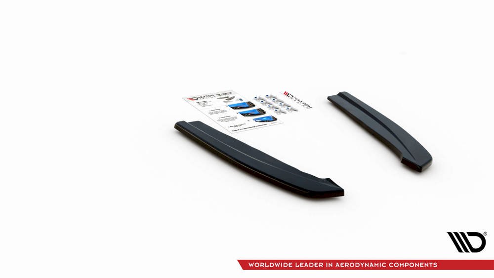 Maxton Design - Aftermarket  REAR SIDE SPLITTERS V1 FORD FOCUS ST-LINE ESTATE MK4 (2018-)