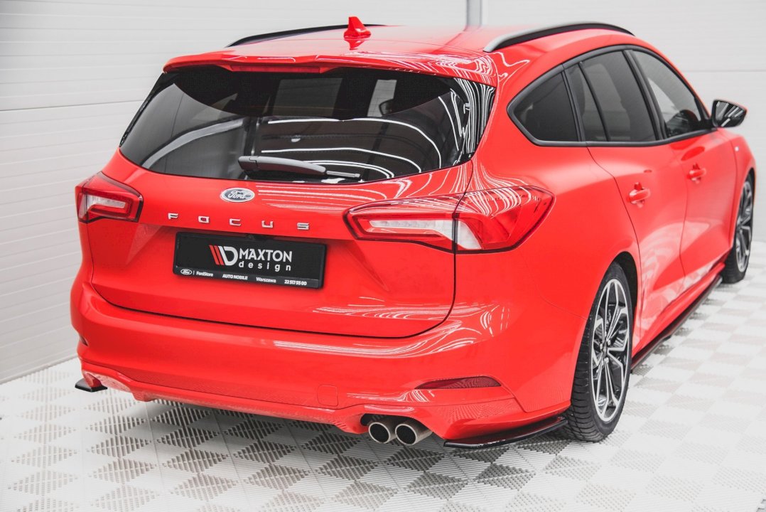 Maxton Design - Aftermarket  REAR SIDE SPLITTERS V1 FORD FOCUS ST-LINE ESTATE MK4 (2018-)