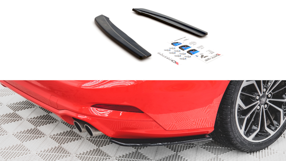 Maxton Design - Aftermarket  REAR SIDE SPLITTERS V1 FORD FOCUS ST-LINE ESTATE MK4 (2018-)