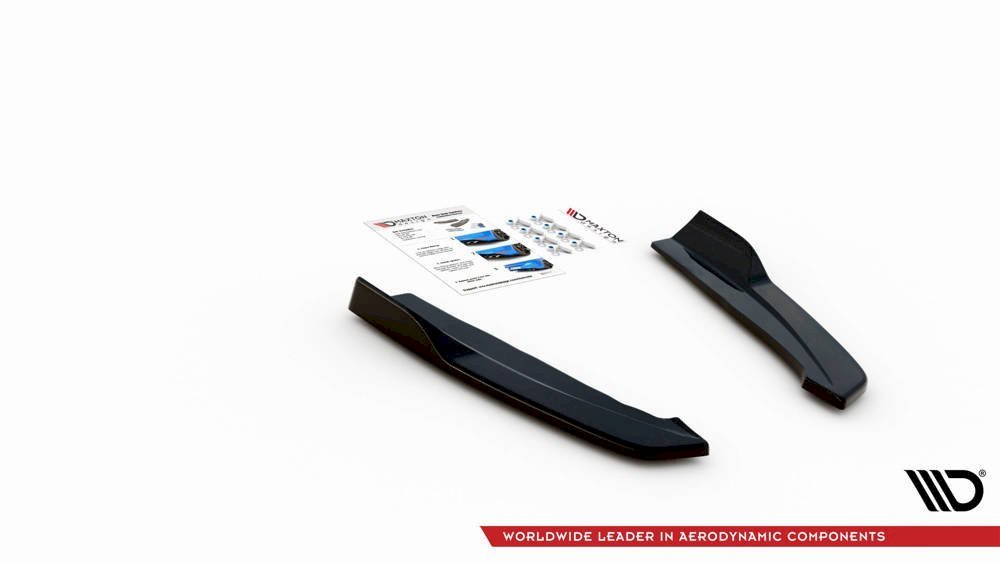 Maxton Design - Aftermarket  REAR SIDE SPLITTERS V2 FORD FOCUS ST-LINE ESTATE MK4 (2018-)