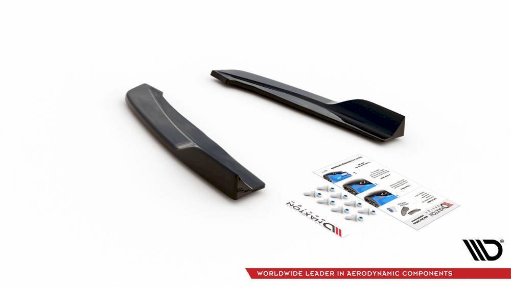 Maxton Design - Aftermarket  REAR SIDE SPLITTERS V2 FORD FOCUS ST-LINE ESTATE MK4 (2018-)