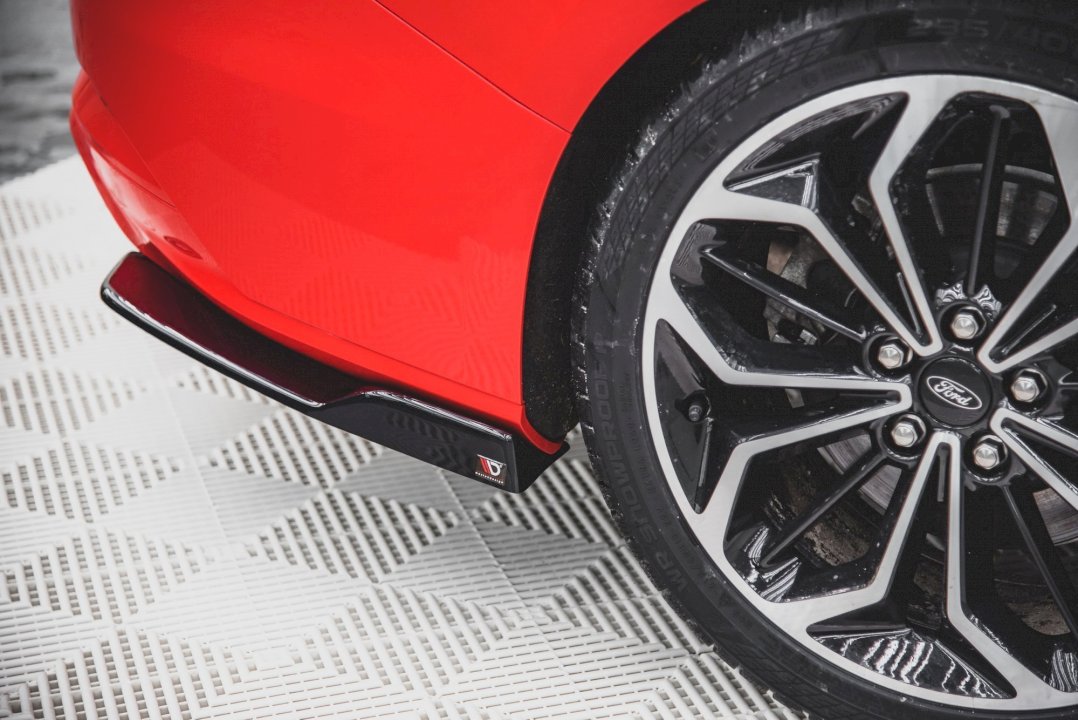 Maxton Design - Aftermarket  REAR SIDE SPLITTERS V2 FORD FOCUS ST-LINE ESTATE MK4 (2018-)