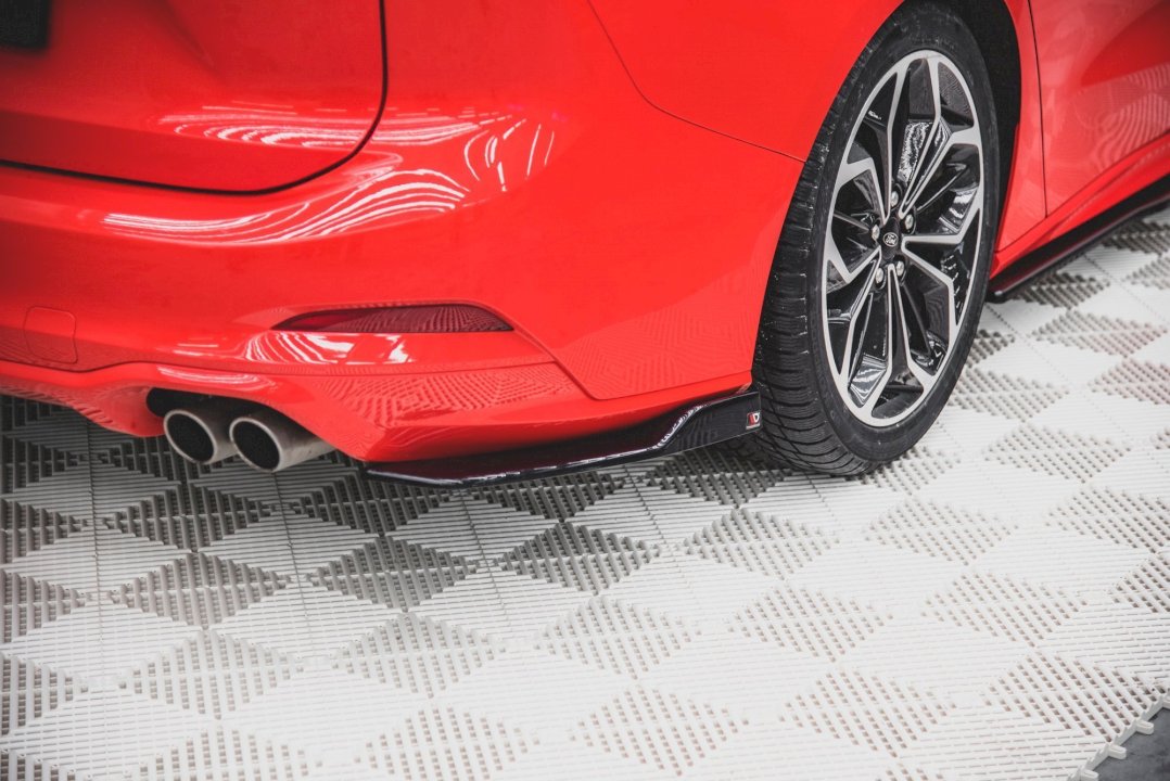 Maxton Design - Aftermarket  REAR SIDE SPLITTERS V2 FORD FOCUS ST-LINE ESTATE MK4 (2018-)