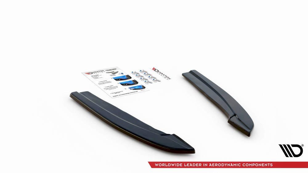 Maxton Design - Aftermarket  REAR SIDE SPLITTERS V3 FORD FOCUS ST-LINE ESTATE MK4 (2018-)