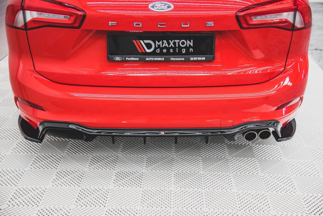 Maxton Design - Aftermarket  REAR SIDE SPLITTERS V3 FORD FOCUS ST-LINE ESTATE MK4 (2018-)