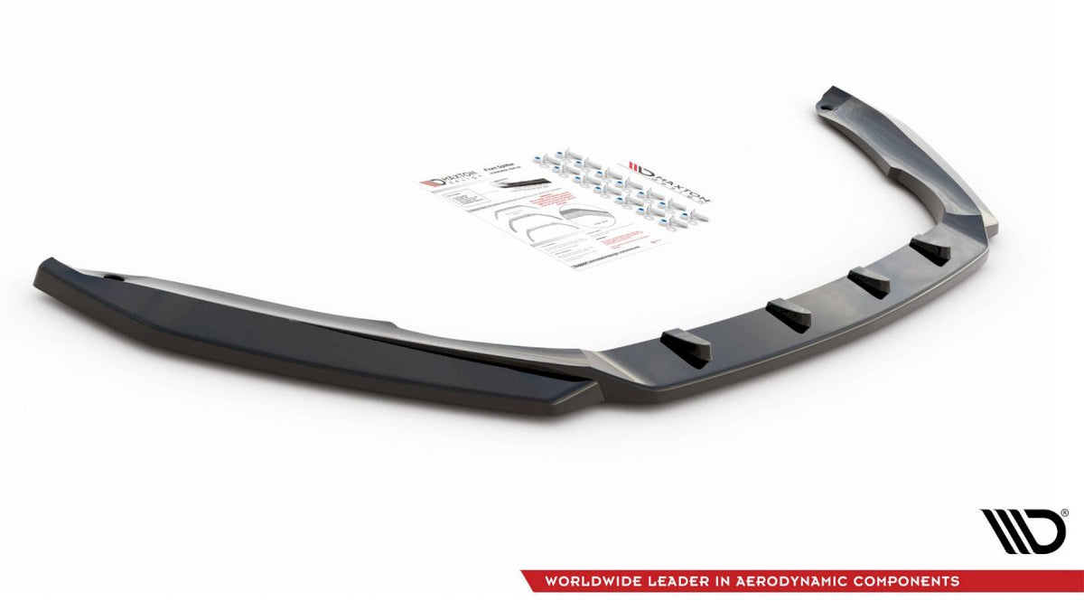 Maxton Design - Aftermarket  FRONT SPLITTER V.3 SKODA OCTAVIA RS MK3 FACELIFT (2016-2019)
