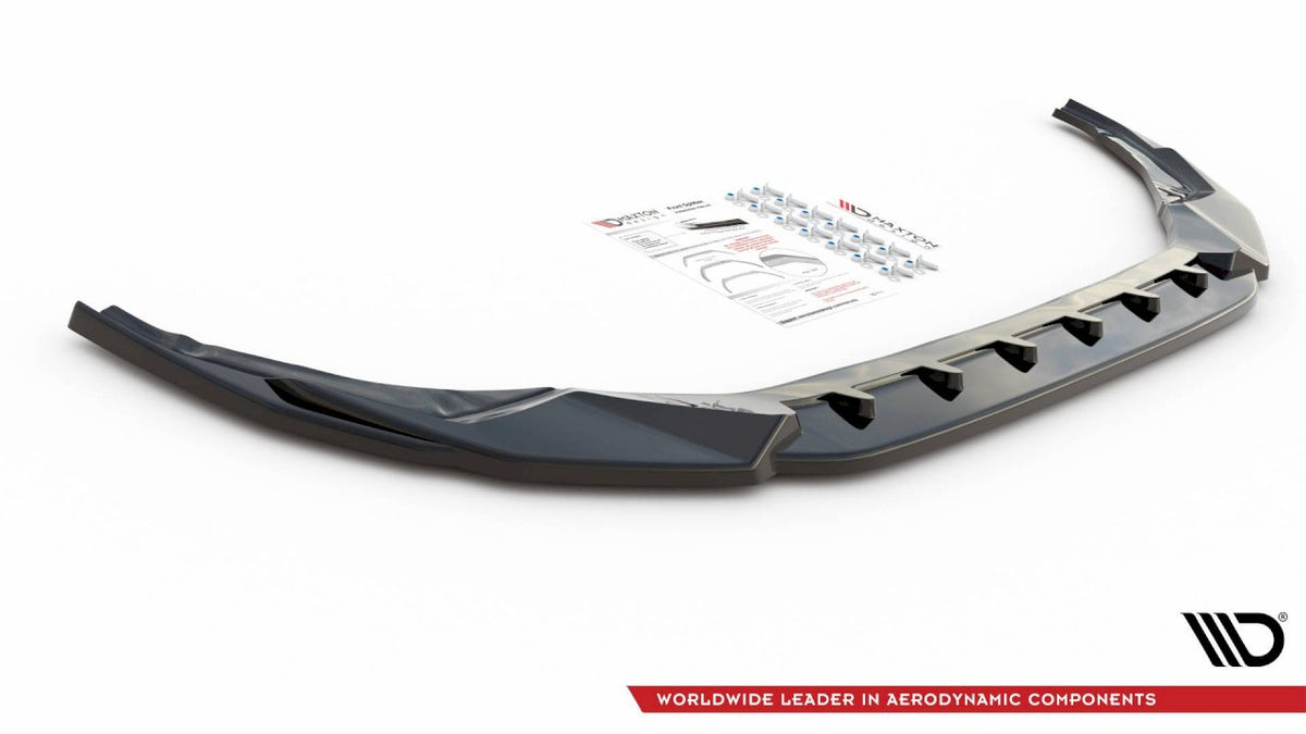Maxton Design - Aftermarket  FRONT SPLITTER V.3 AUDI S3 / A3 S-LINE 8Y (2020-2024)
