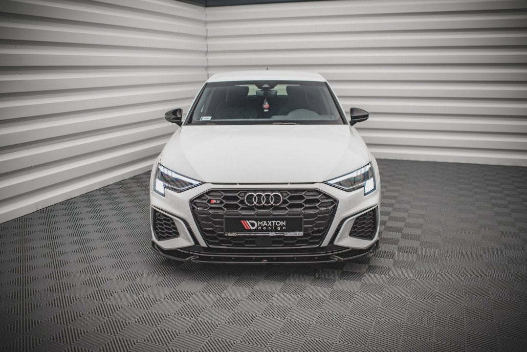 Maxton Design - Aftermarket  FRONT SPLITTER V.3 AUDI S3 / A3 S-LINE 8Y (2020-2024)