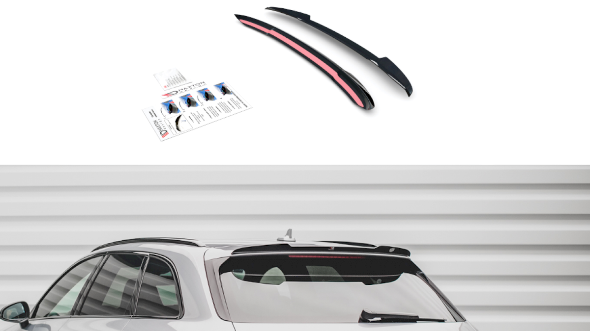 Maxton Design - Aftermarket  SPOILER CAP V.2 AUDI S4 / A4 S-LINE AVANT B9