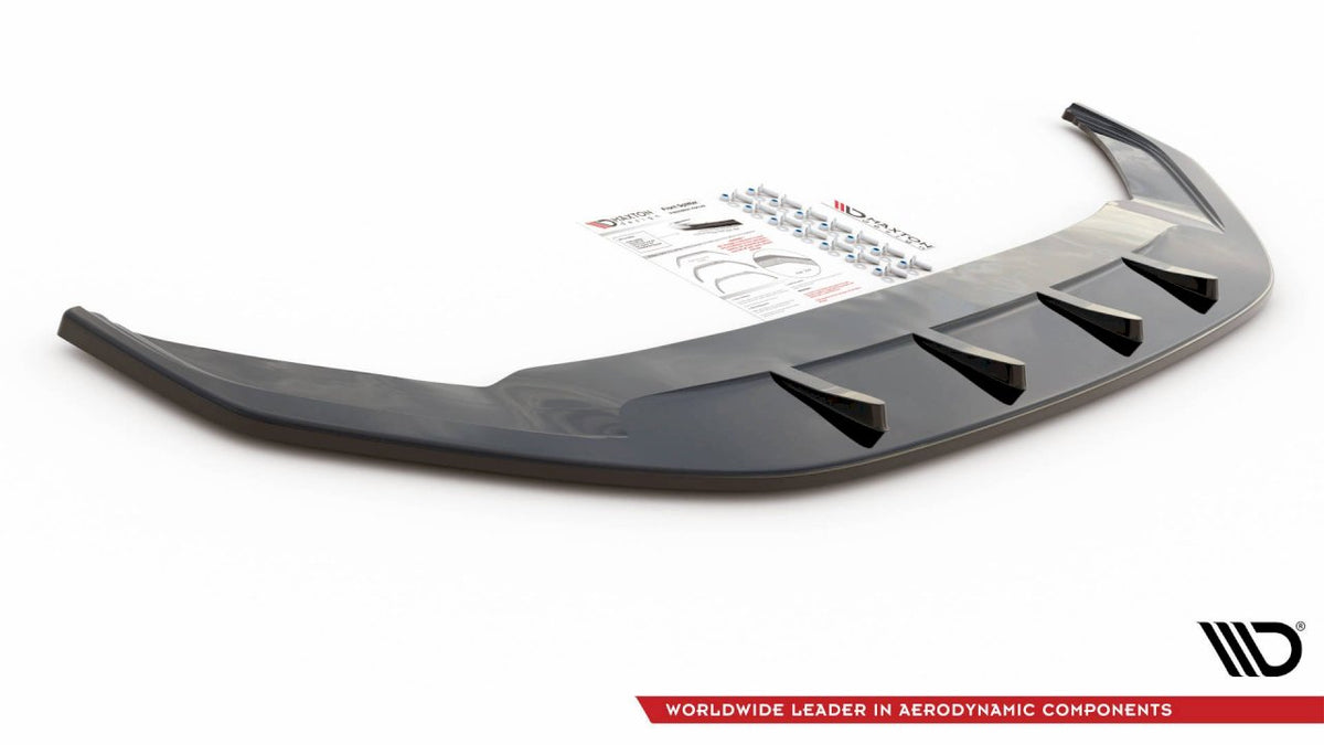 Maxton Design - Aftermarket  Front Splitter V.2 Volkswagen Arteon R-Line Sedan / Shooting Brake Mk1 Facelift