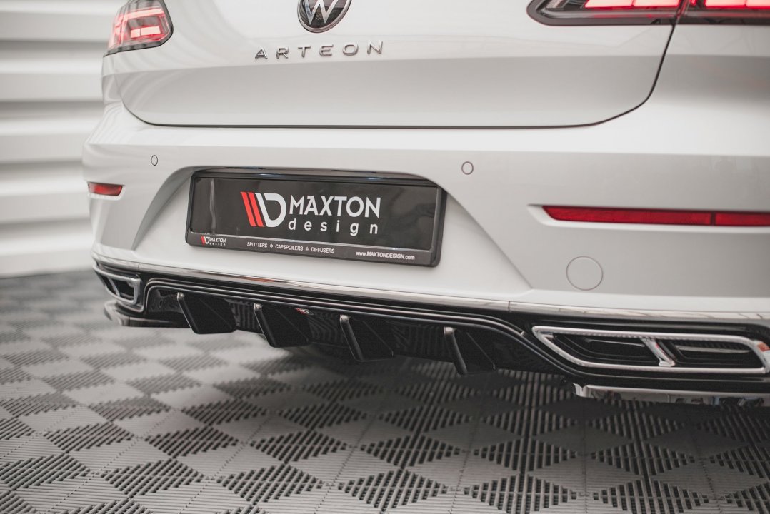 Maxton Design - Aftermarket  Rear Valance Volkswagen Arteon R-Line Sedan / Shooting Brake Mk1 Facelift