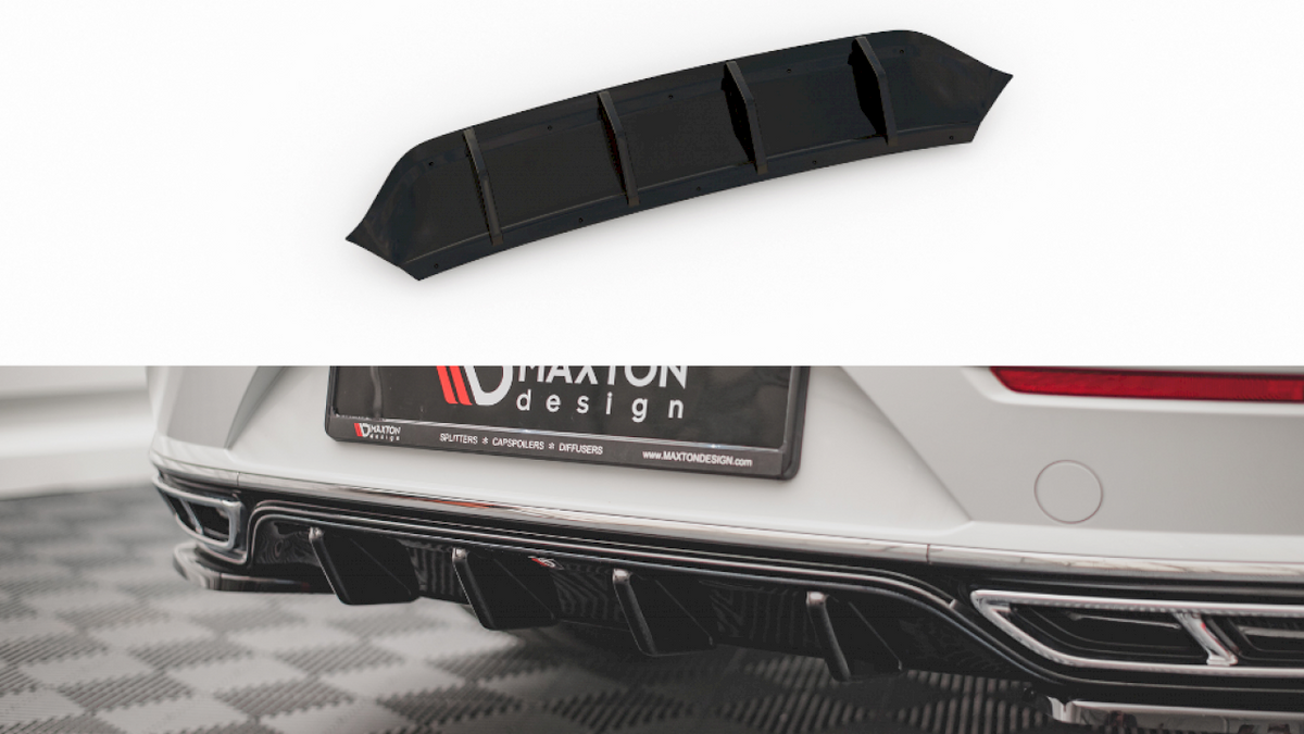 Maxton Design - Aftermarket  Rear Valance Volkswagen Arteon R-Line Sedan / Shooting Brake Mk1 Facelift
