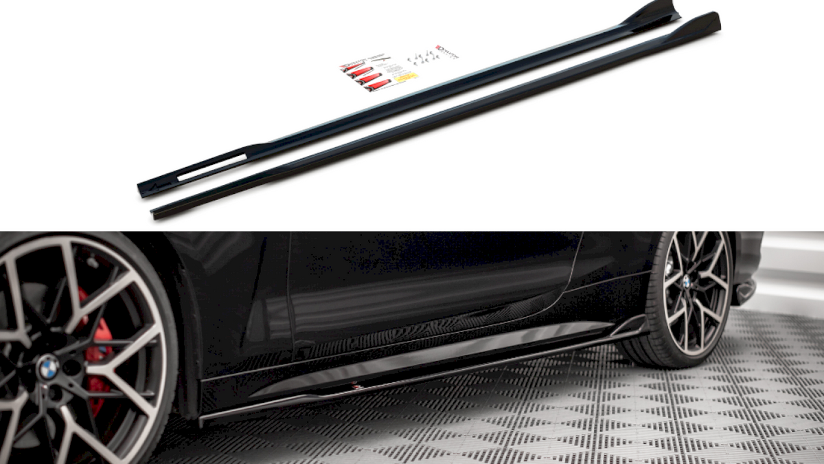 Maxton Design - Aftermarket  SIDE SKIRTS DIFFUSERS V.2 BMW 4 M-PACK G22 (2020-)