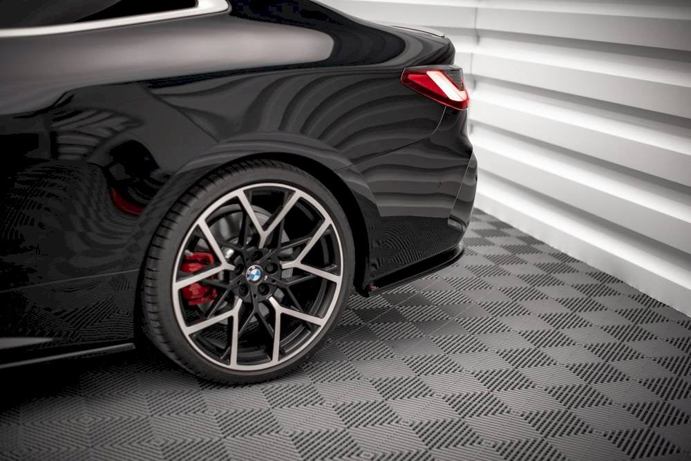 Maxton Design - Aftermarket  REAR SIDE SPLITTERS V.1 BMW 4 M-PACK G22 (2020-)