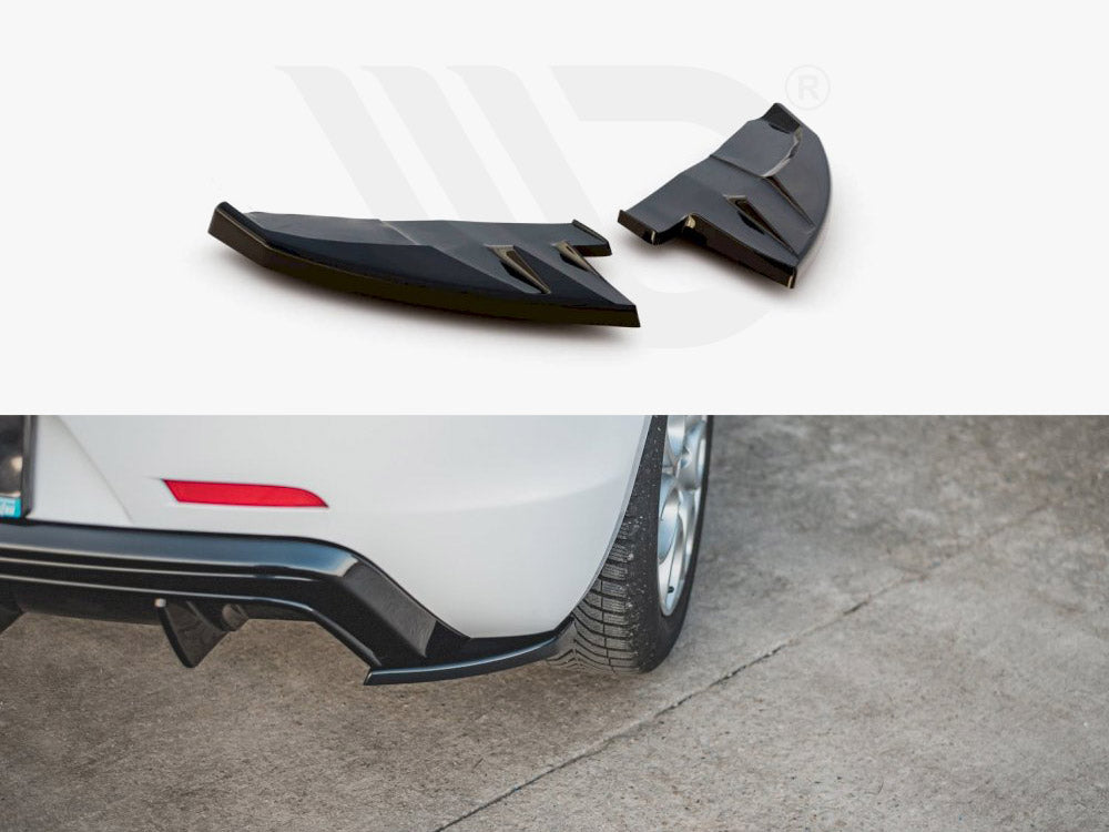 Maxton Design - Aftermarket  REAR SIDE SPLITTERS V3 ALFA ROMEO GIULIETTA FACELIFT (2016-2020)