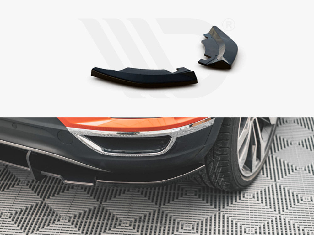 Maxton Design - Aftermarket  REAR SIDE SPLITTERS VW T-ROC MK1 (2017-)