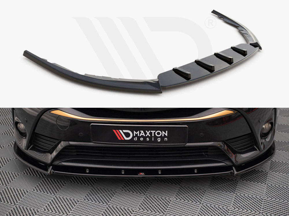Maxton Design - Aftermarket  FRONT SPLITTER V.1 TOYOTA AVENSIS MK3.5 (2015-2018)
