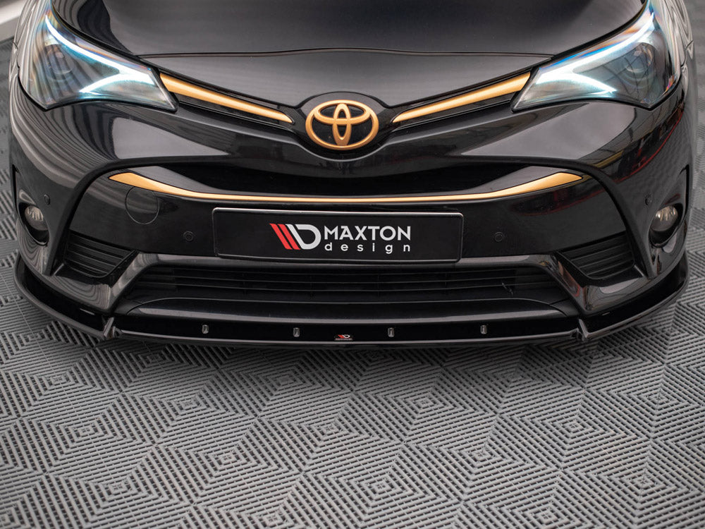 Maxton Design - Aftermarket  FRONT SPLITTER V.1 TOYOTA AVENSIS MK3.5 (2015-2018)