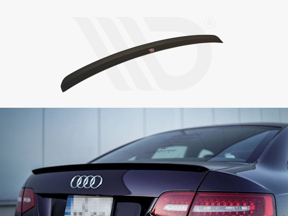 Maxton Design - Aftermarket  SPOLER CAP AUDI A6 S-LINE C6 FL SEDAN (2008-2011)