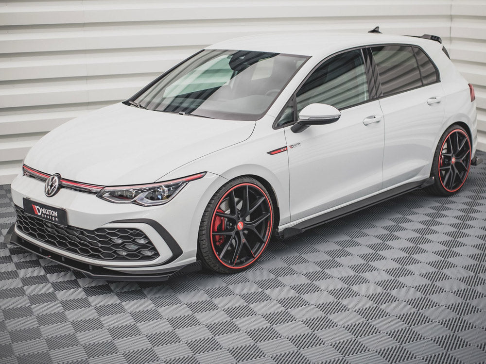 Maxton Design - Aftermarket  SIDE FLAPS VOLKSWAGEN GOLF GTI / GTE / GTI CLUBSPORT / R-LINE MK8