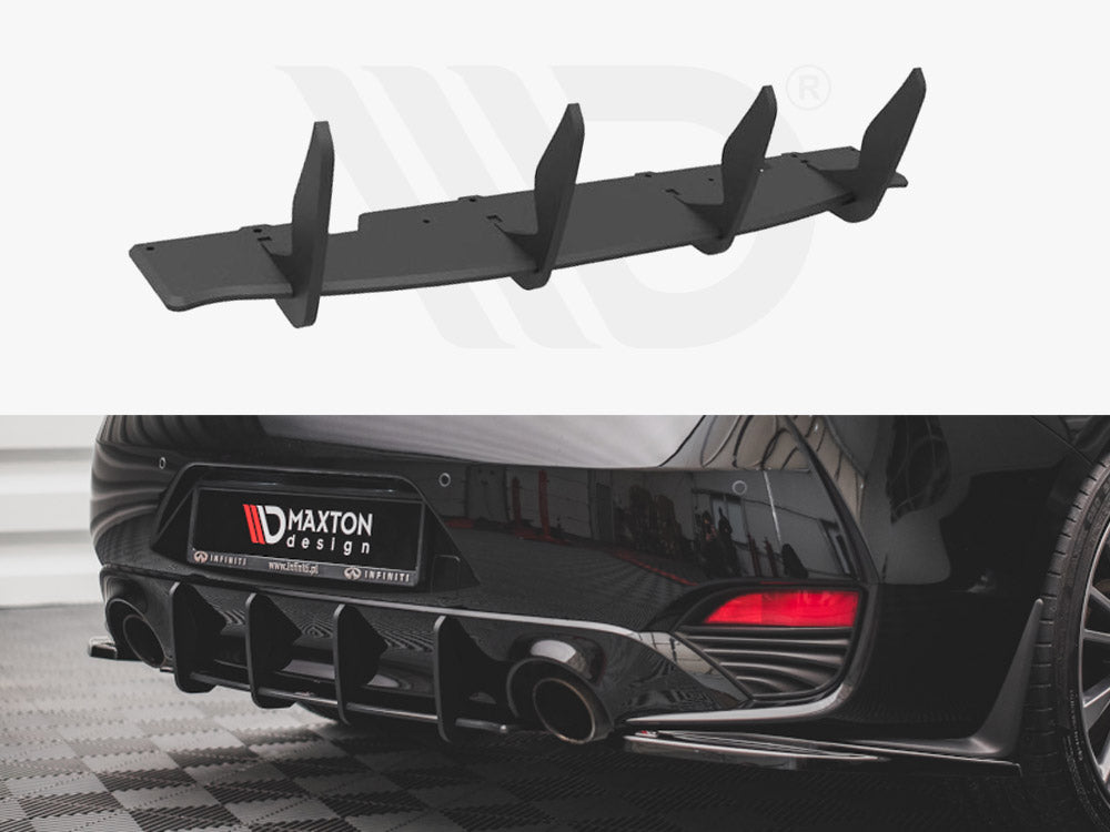 Maxton Design - Aftermarket  STREET PRO REAR DIFFUSER INFINITI Q60 S MK2 (2017-)