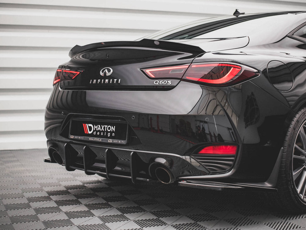 Maxton Design - Aftermarket  STREET PRO REAR DIFFUSER INFINITI Q60 S MK2 (2017-)