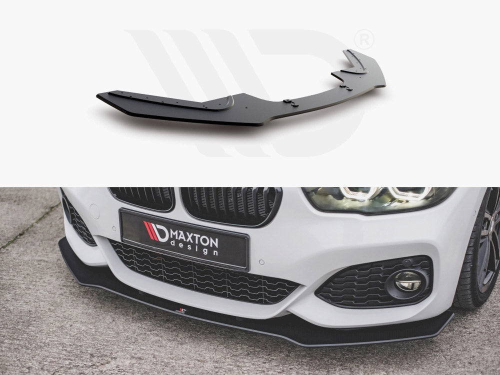 Maxton Design - Aftermarket  STREET PRO FRONT SPLITTER V.3 BMW 1 F20 M-PACK FACELIFT / M140I