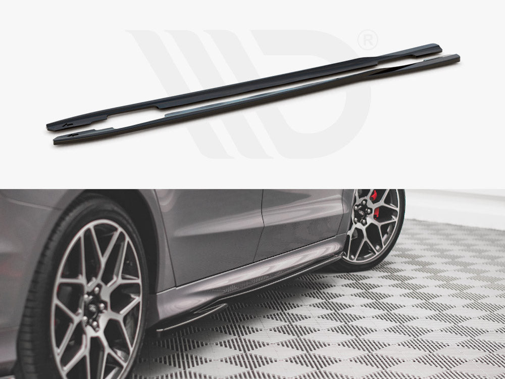 Maxton Design - Aftermarket  SIDE SKIRTS DIFFUSERS FORD MONDEO ST-LINE MK5 FACELIFT (2019-)