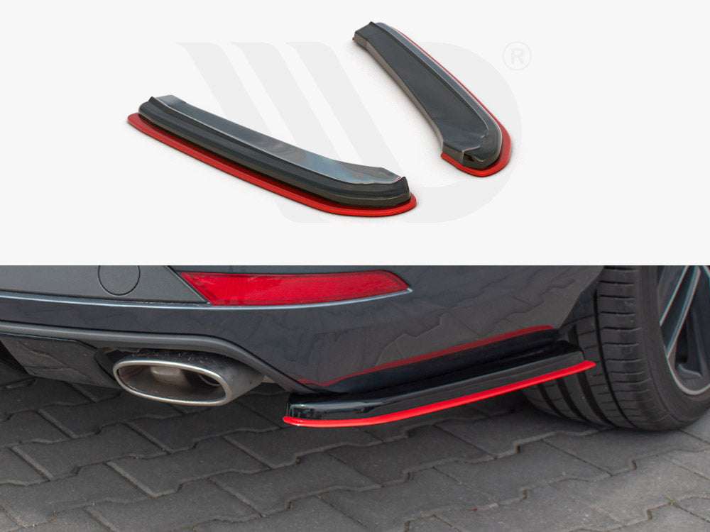 Maxton Design - Aftermarket  REAR SIDE SPLITTERS V2 SEAT LEON MK 3.5 CUPRA ST (2017-)