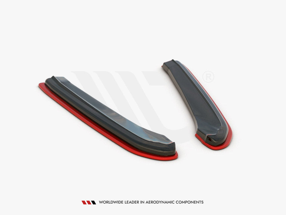 Maxton Design - Aftermarket  REAR SIDE SPLITTERS V2 SEAT LEON MK 3.5 CUPRA ST (2017-)
