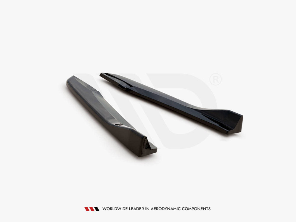 Maxton Design - Aftermarket  Rear Side Splitters V.3 Seat Leon Cupra Mk3 FL Sportstourer (2017-2019)
