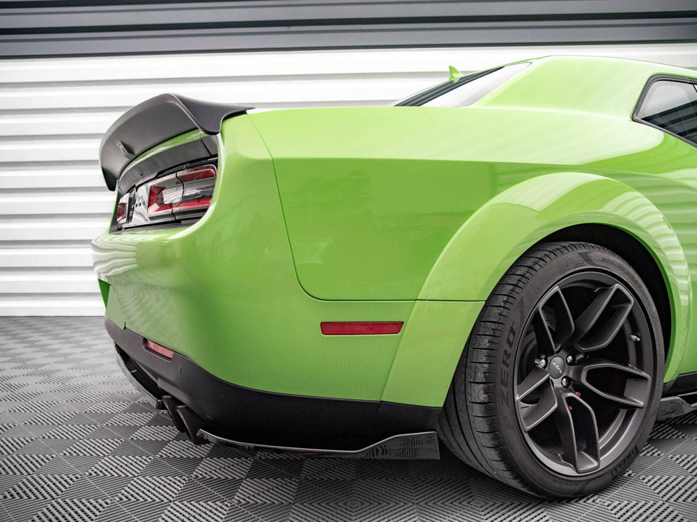 Maxton Design - Aftermarket  REAR SIDE SPLITTERS DODGE CHALLENGER SRT HELLCAT WIDEBODY MK3