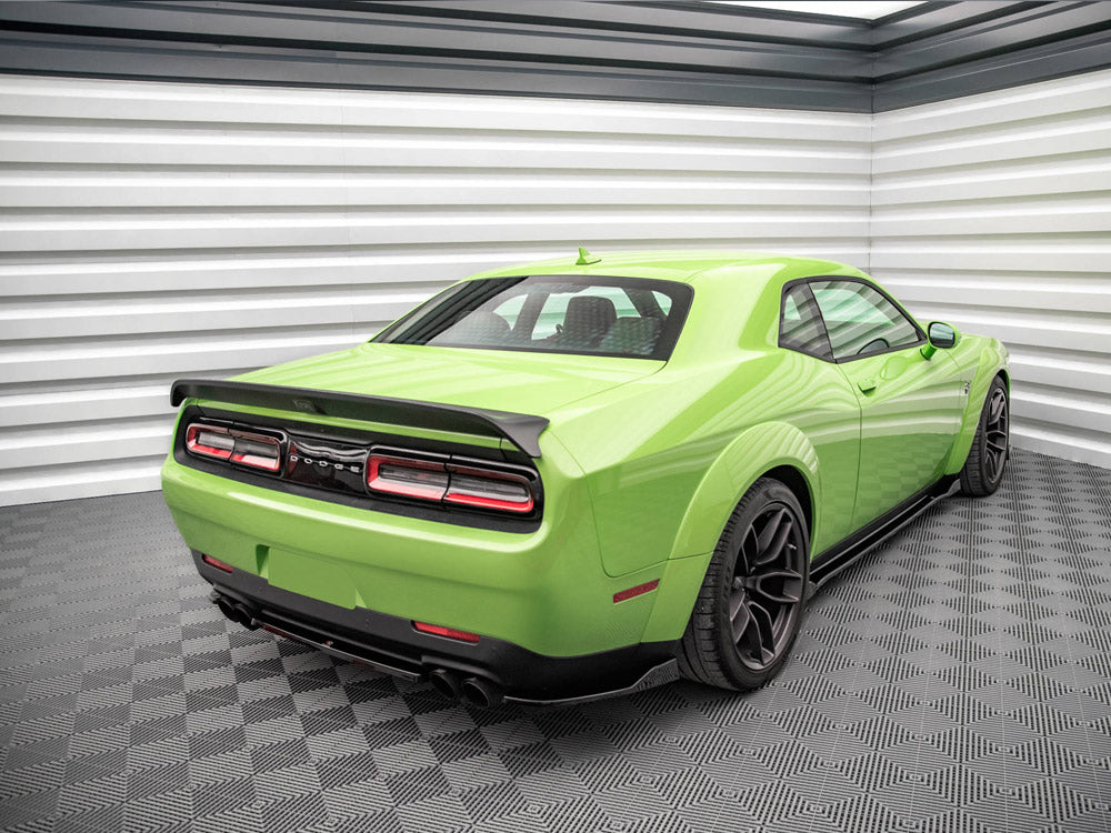Maxton Design - Aftermarket  REAR SIDE SPLITTERS DODGE CHALLENGER SRT HELLCAT WIDEBODY MK3