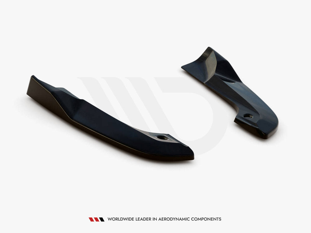 Maxton Design - Aftermarket  REAR SIDE SPLITTERS DODGE CHALLENGER SRT HELLCAT WIDEBODY MK3