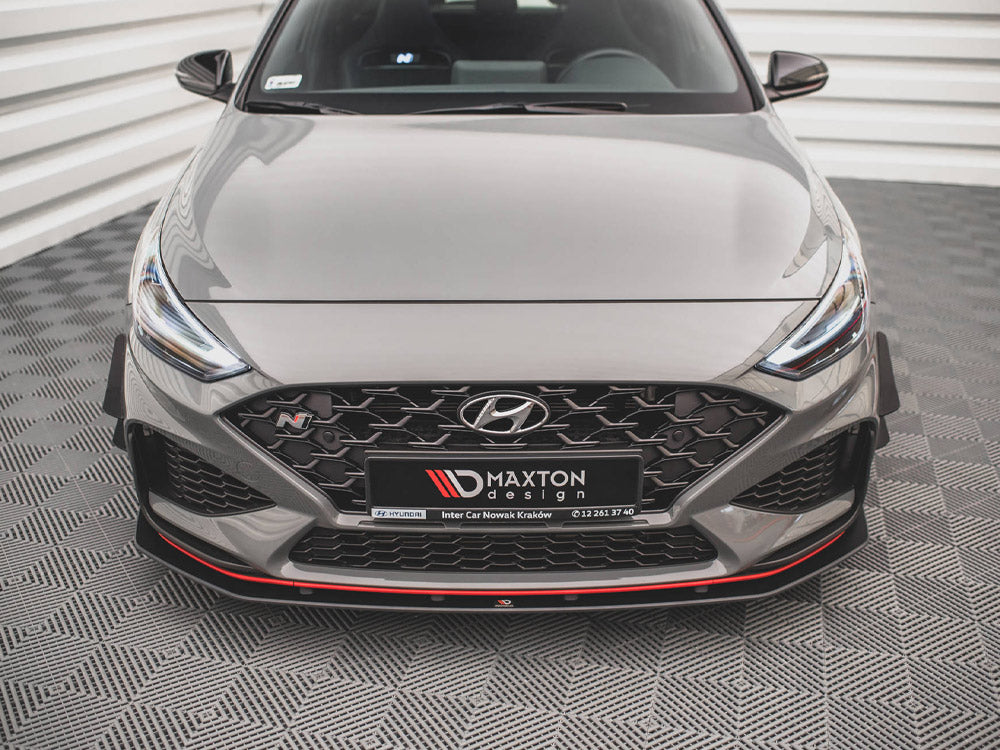 Maxton Design - Aftermarket  STREET PRO FRONT SPLITTER HYUNDAI I30 N HATCHBACK/FASTBACK MK3 FACELIFT (2020-)