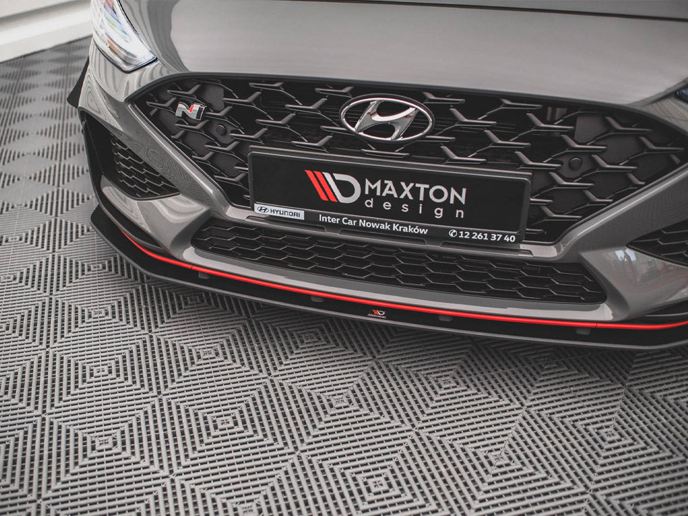 Maxton Design - Aftermarket  STREET PRO FRONT SPLITTER HYUNDAI I30 N HATCHBACK/FASTBACK MK3 FACELIFT (2020-)