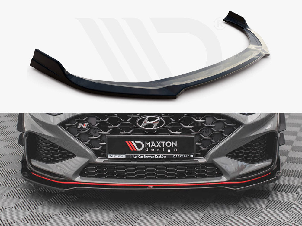 Maxton Design - Aftermarket  FRONT SPLITTER V.3 HYUNDAI I30 N HATCHBACK/FASTBACK MK3 FACELIFT (2020-)