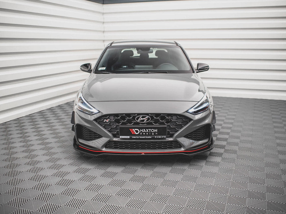 Maxton Design - Aftermarket  FRONT SPLITTER V.3 HYUNDAI I30 N HATCHBACK/FASTBACK MK3 FACELIFT (2020-)