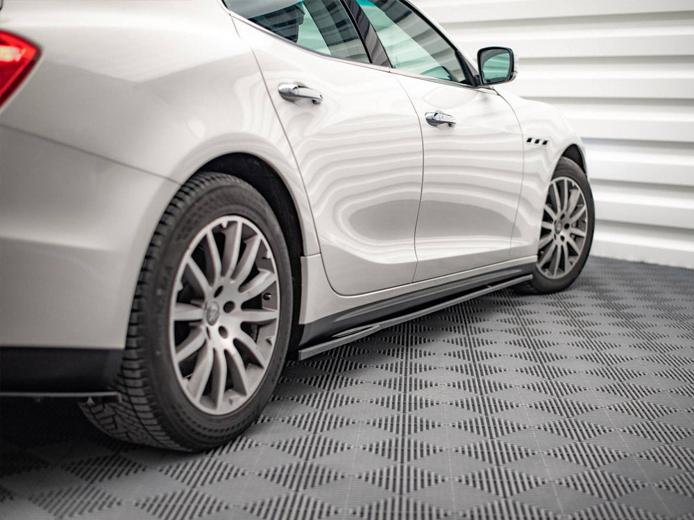 Maxton Design - Aftermarket  SIDE SKIRTS DIFFUSERS MASERATI GHIBLI MK3 (2013-)