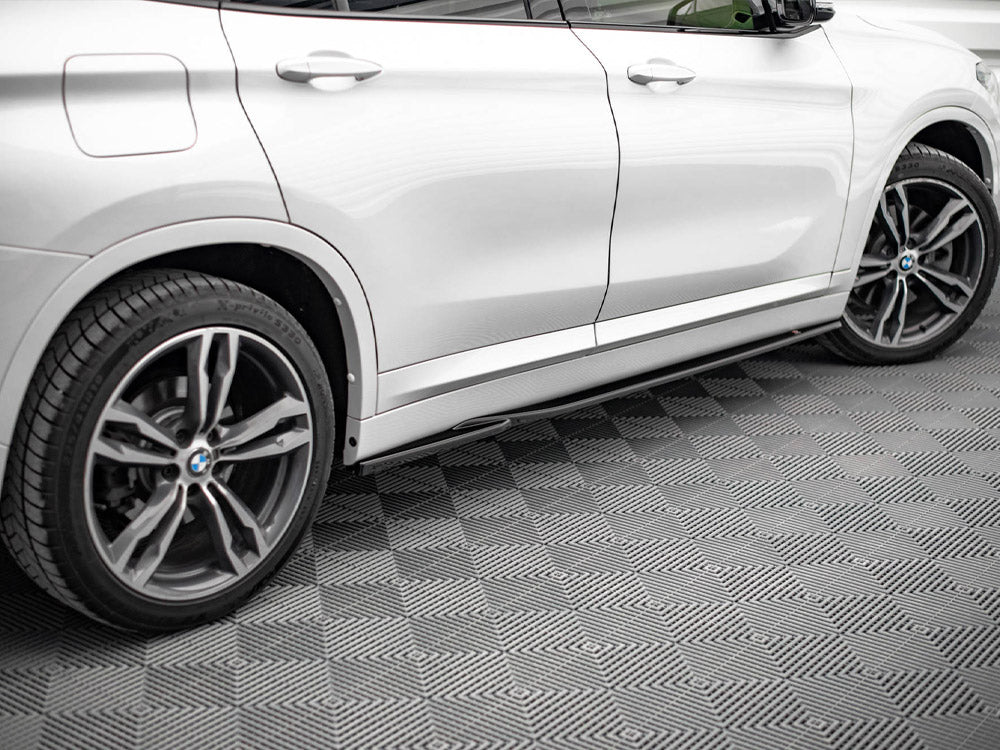 Maxton Design - Aftermarket  Side Skirts Diffusers BMW X1 M-Pack F48 / F48 Facelift