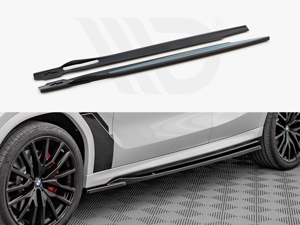 Maxton Design - Aftermarket  SIDE SKIRTS DIFFUSERS BMW X6 M-PACK G06 / X6 M F96