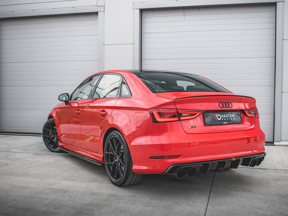 Maxton Design - Aftermarket  REAR VALANCE AUDI S3 SEDAN 8V (2013-2016)