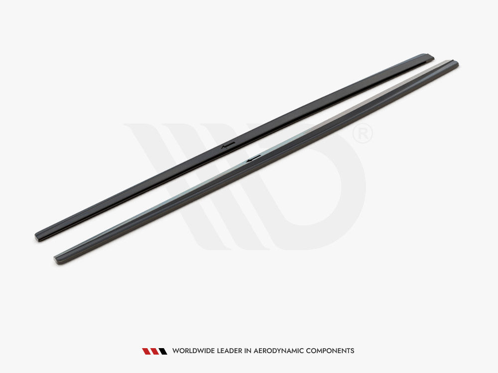 Maxton Design - Aftermarket  SIDE SKIRTS DIFFUSERS V.1 AUDI S3 / A3 S-LINE 8V / 8V FL SEDAN (2013-2020)