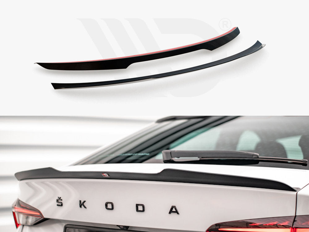 Maxton Design - Aftermarket  SPOILER CAP SKODA OCTAVIA LIFTBACK MK4 (2019-2024)