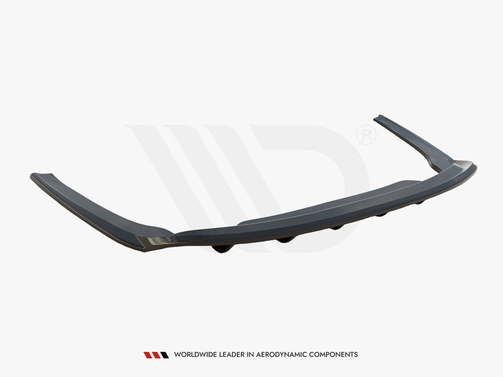 Maxton Design - Aftermarket  CENTRAL REAR SPLITTER (VERTICAL BARS) SKODA OCTAVIA MK4 (2019-)