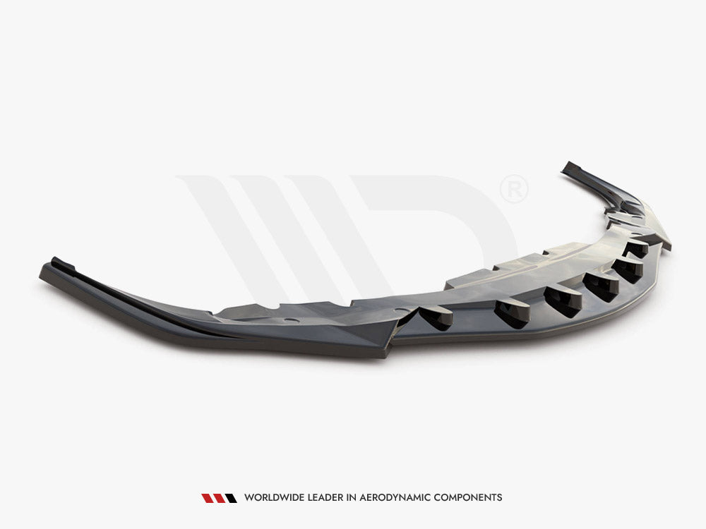 Maxton Design - Aftermarket  FRONT SPLITTER V.4 TOYOTA SUPRA MK5 (2019-)