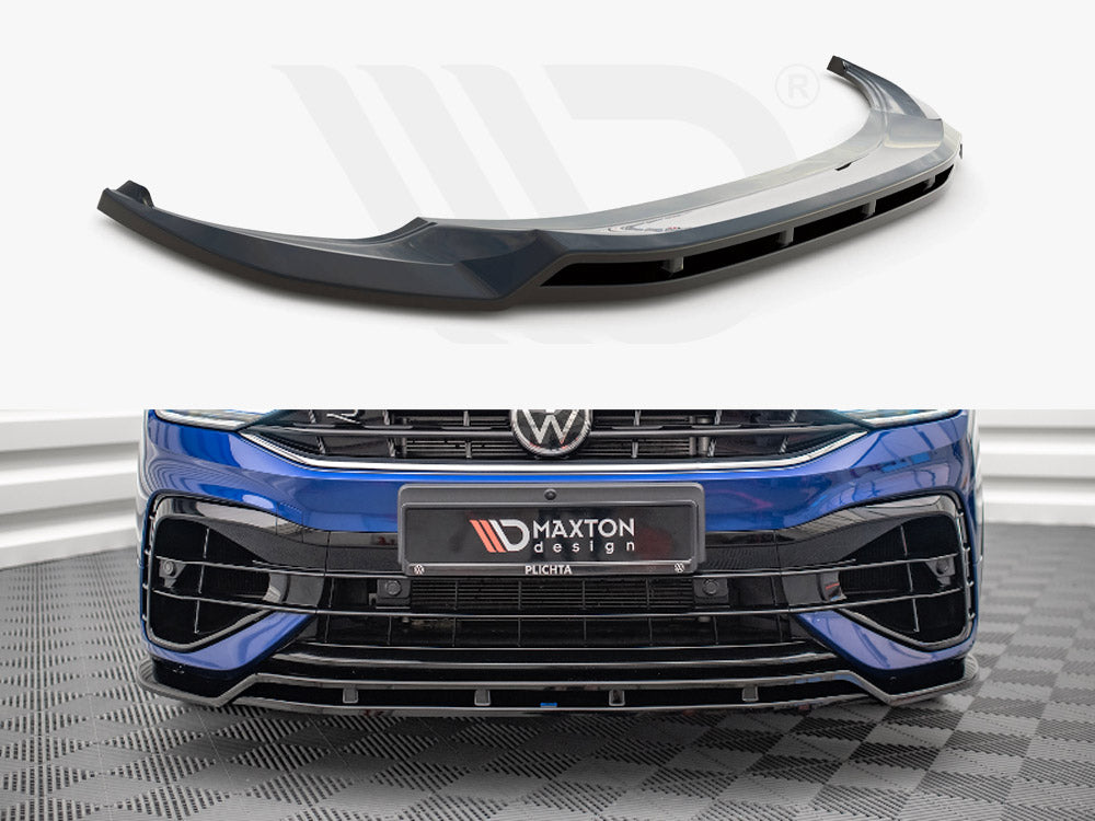 Maxton Design - Aftermarket  Front Splitter V.1 VW Tiguan R / R-Line Mk2 Facelift